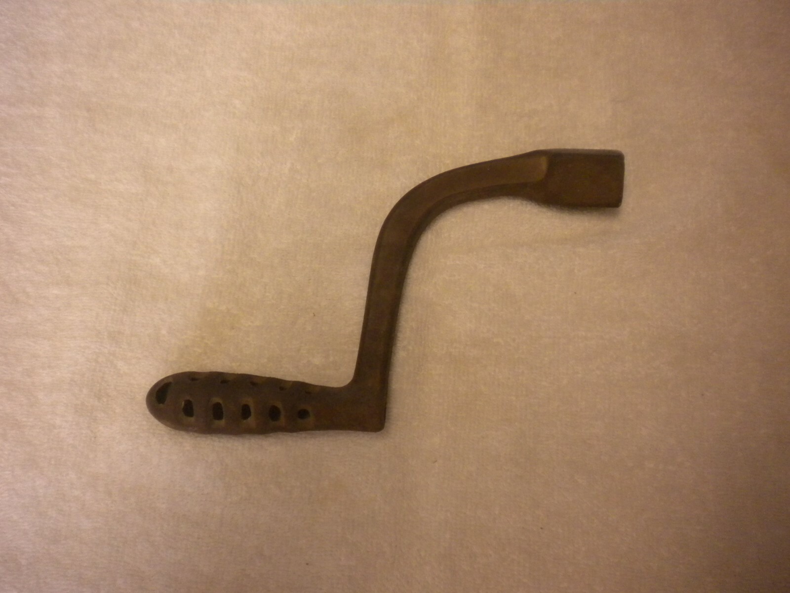 Vintage Stove Handle Iron Wood Coal 4A eBay