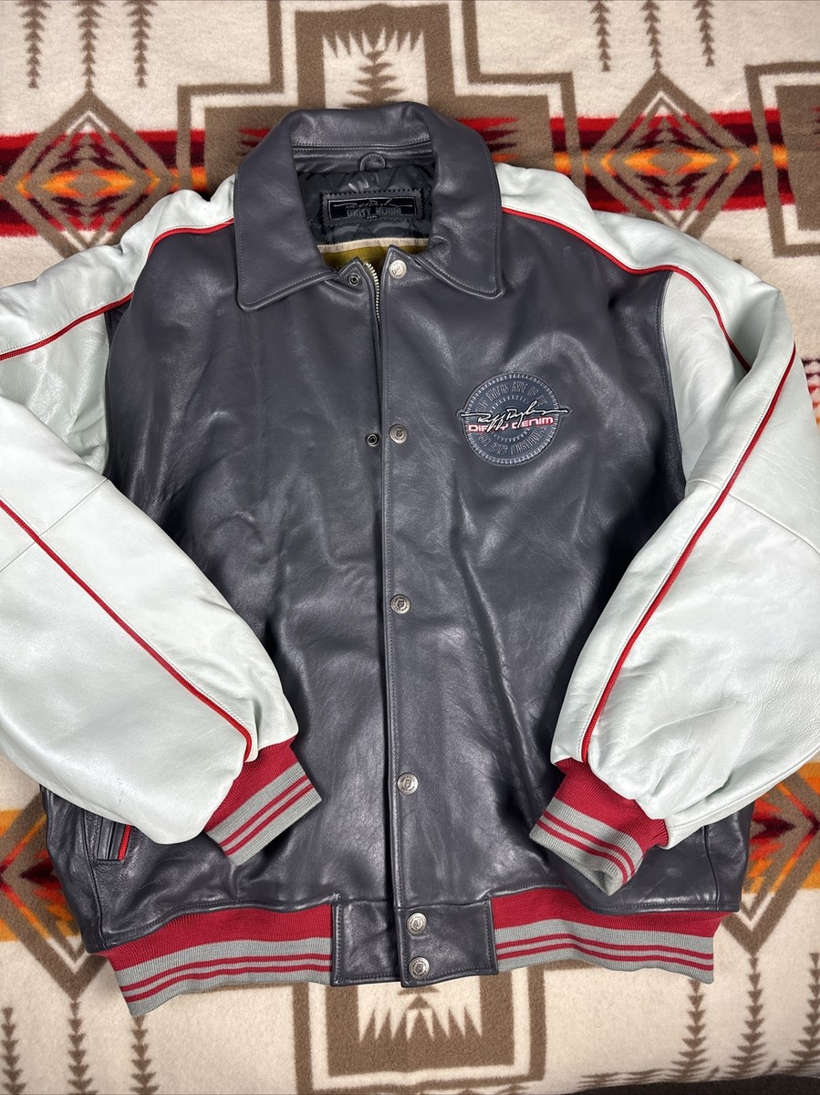 Ruff Ryders Dirty Denim DMX Vintage Y2K Genuine Leather Ruff Ryders Dirty Denim DMX Vintage Y2K Genuine Leather