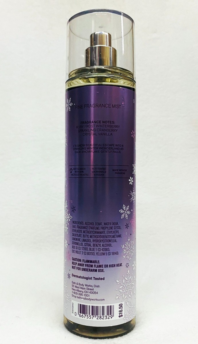 専用 Bath & Body Works Mist Winter 5 5 Bath & Body Works WINTER BERRY WONDER Fine Fragrance Mist Body
