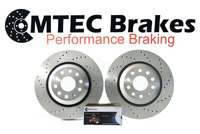 MTEC Brakes R32 S3 Leon Cupra Bremsen hinten gelochte Bremsscheiben 310mm