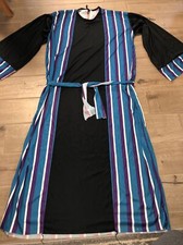 Women's Halloween Wicked Witch Costume Outfit Purple Women Long Dress Large/XL