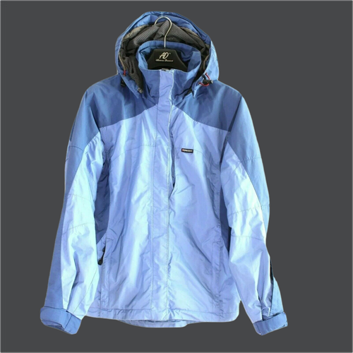 Veste Imperméable Didriksons Femme Taille S EU36 - Blanche, à Capuche, Système Tempête, Occasion Avec Taches
