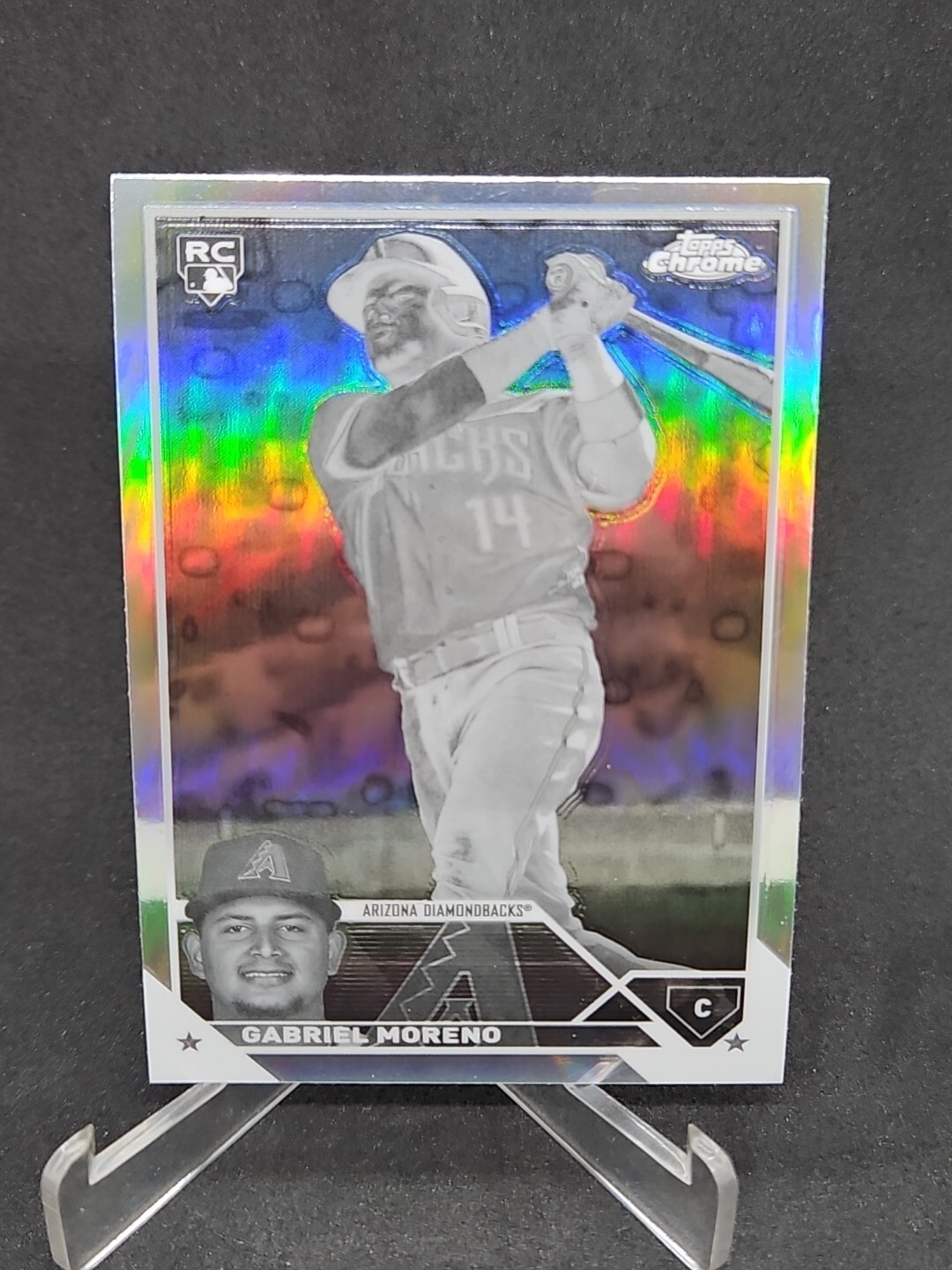 2023 Topps Chrome Update Negative Refractor #USC36 Gabriel Moreno Rookie DBacks