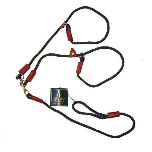 Bisley Double slip lead dog training puppy training hunting