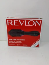 REVLON One Step Volumizer Hair Dryer and Styler Less Frizz More Shine Black
