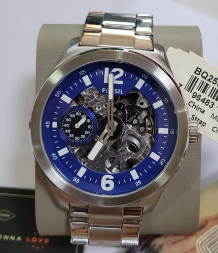 Fossil Brox Manual Winding Stainless 