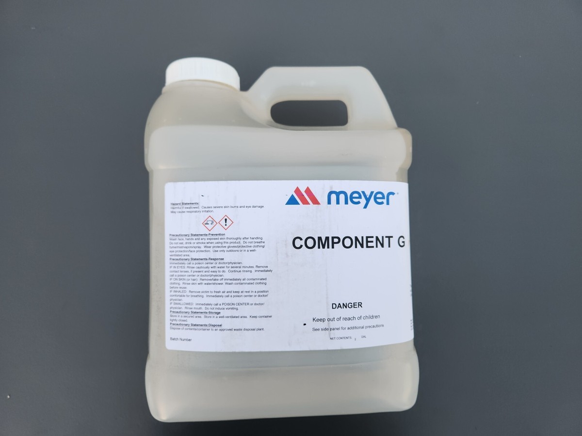 Meyer Component J 2 gal, Component G 2 gal, Heavy Duty Industrial