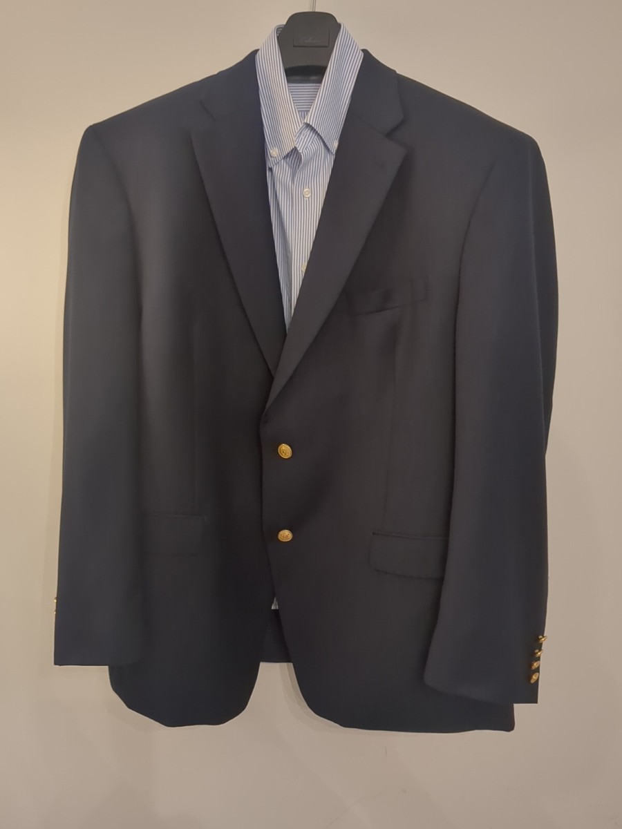 RALPH LAUREN Mens Blazer Sport Coat Jacket 46R Wool Two RALPH LAUREN Mens Blazer Sport Coat Jacket 46R Wool Two