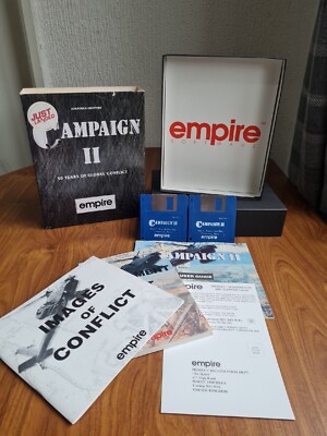 Campaign II Amiga Spiel Originalverpackt Discs & Handbuch