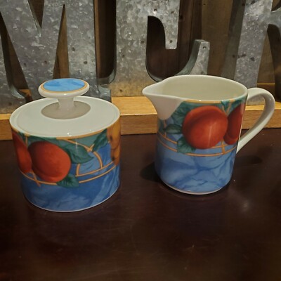 Victoria & Beale Forbidden Fruit Cream Pitcher + Covered Sugar
