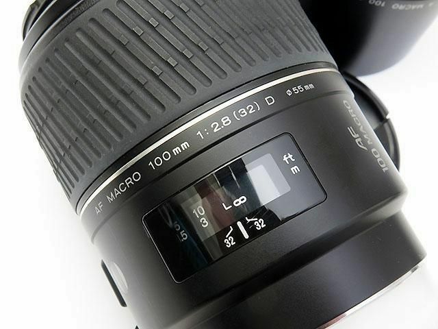 Minolta AF Macro 100mm F2.8 D Telephoto Prime Lens Sony Minolta AF Macro 100mm F2.8 D Telephoto Prime Lens Sony