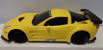 yellow corvette toy car