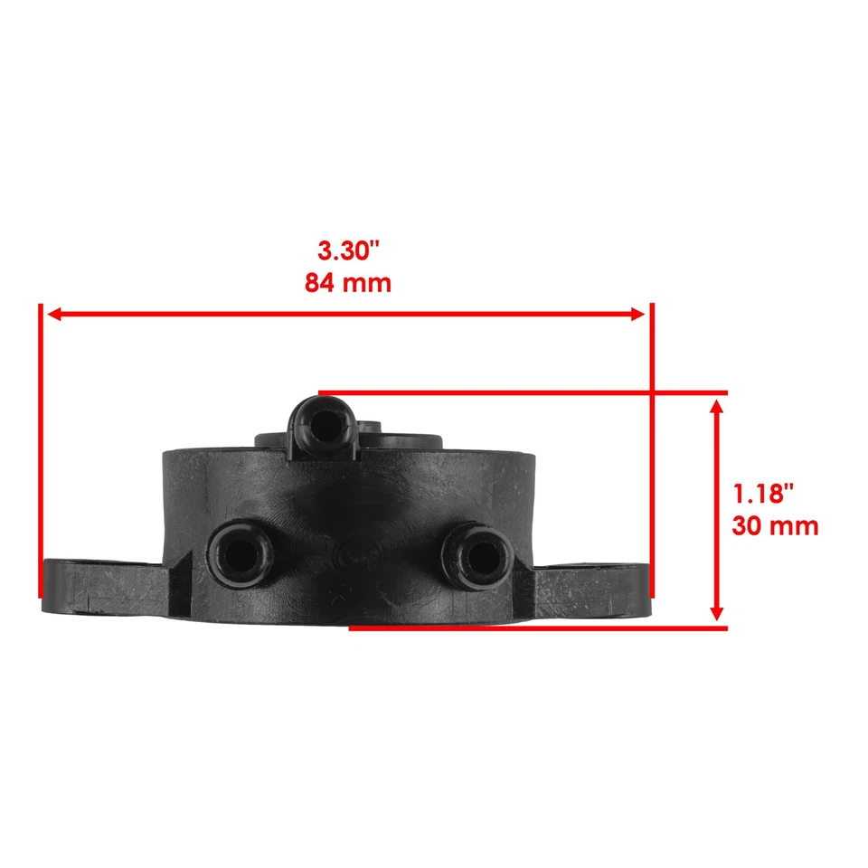 Bomba de combustible Caltric para Polaris Hawkeye 300 2X4 4X4 2006-2008 3089760  Foto 3 de 4