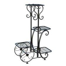 Plant Stand, Heavy Duty Iron Flower Pot Rack For Indoor And Outdoor Plants