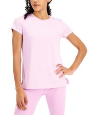 MSRP $25 Id Ideology Womens Mesh T Shirt Purple Size XS NWOT