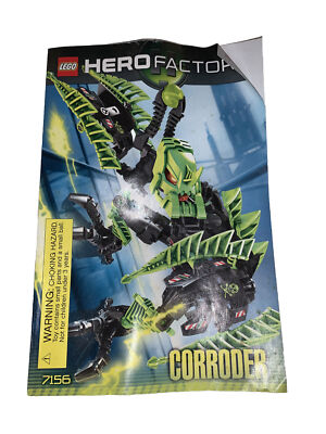 LEGO - 7156 CORRODER Hero Factory Bionicle pieces that are in