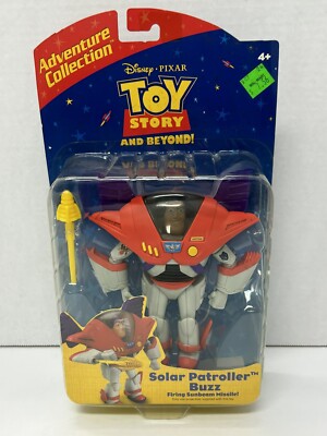 Mattel Toy Story and Beyond Solar Patroller Buzz + firing Sunbeam