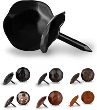 50 Pack 0.75" Iron Clavos Decorative Rustic Nail Tack For Furniture Hand Crafted
