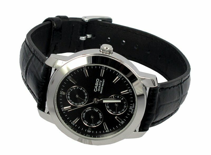 Casio Enticer Analog Black Dial Mens Watch Mtp-1192e-1adf A167