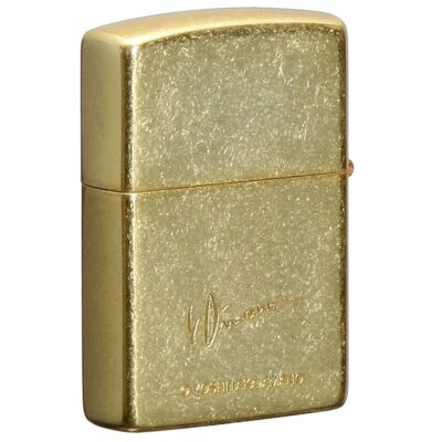 Zippo Final Fantasy 10 Ⅹ Yoshitaka Amano Water Warrior Gold
