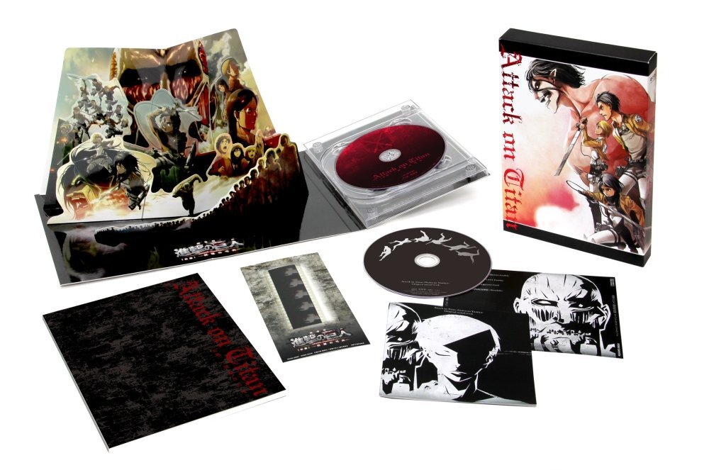 Attack on Titan: Guren no Yumiya Crimson bow and Arrow Blu-ray LTD