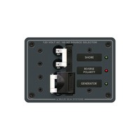 Blue Sea 8032 Ac Toggle Source Selector 120v Ac 30a (white Switches) Blue Sea 8032 Ac Toggle Source Selector 120v Ac 30a (white Switches)