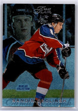 1996-97 Flair Blue Ice Collection Sandis Ozolinsh /250 #B19 Colorado Avalanche