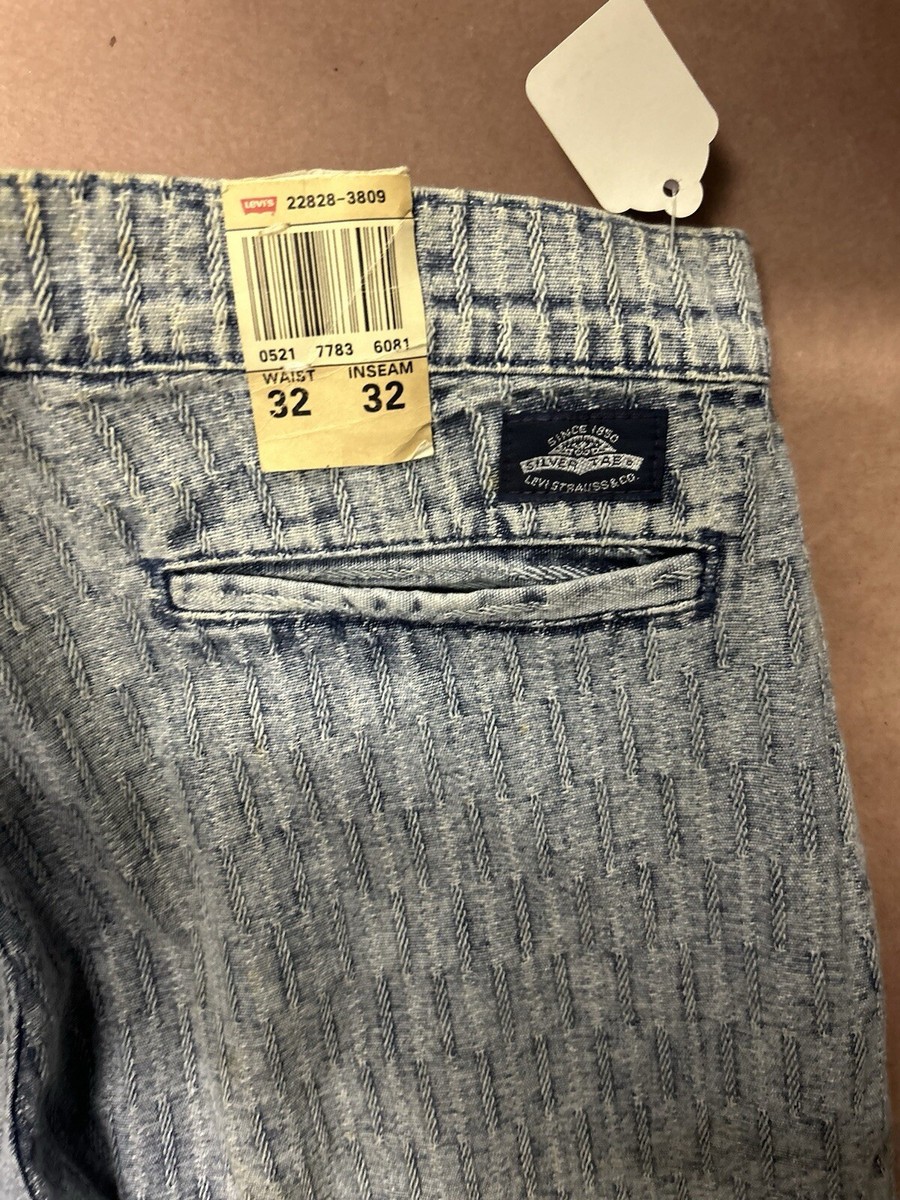Vintage 1990's Levis 828 Silver Tab Pants, Deadstock NWT, Size