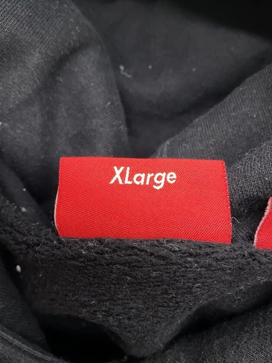 Supreme Felpa con Cappuccio e Perline 22SS XL Cotone Nero Usata