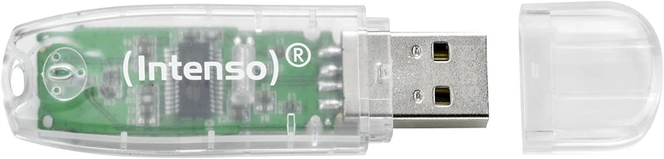 Intenso Rainbow Line Memory Stick USB Drives 32GB, 64GB, UK Seller - Image 3 of 4