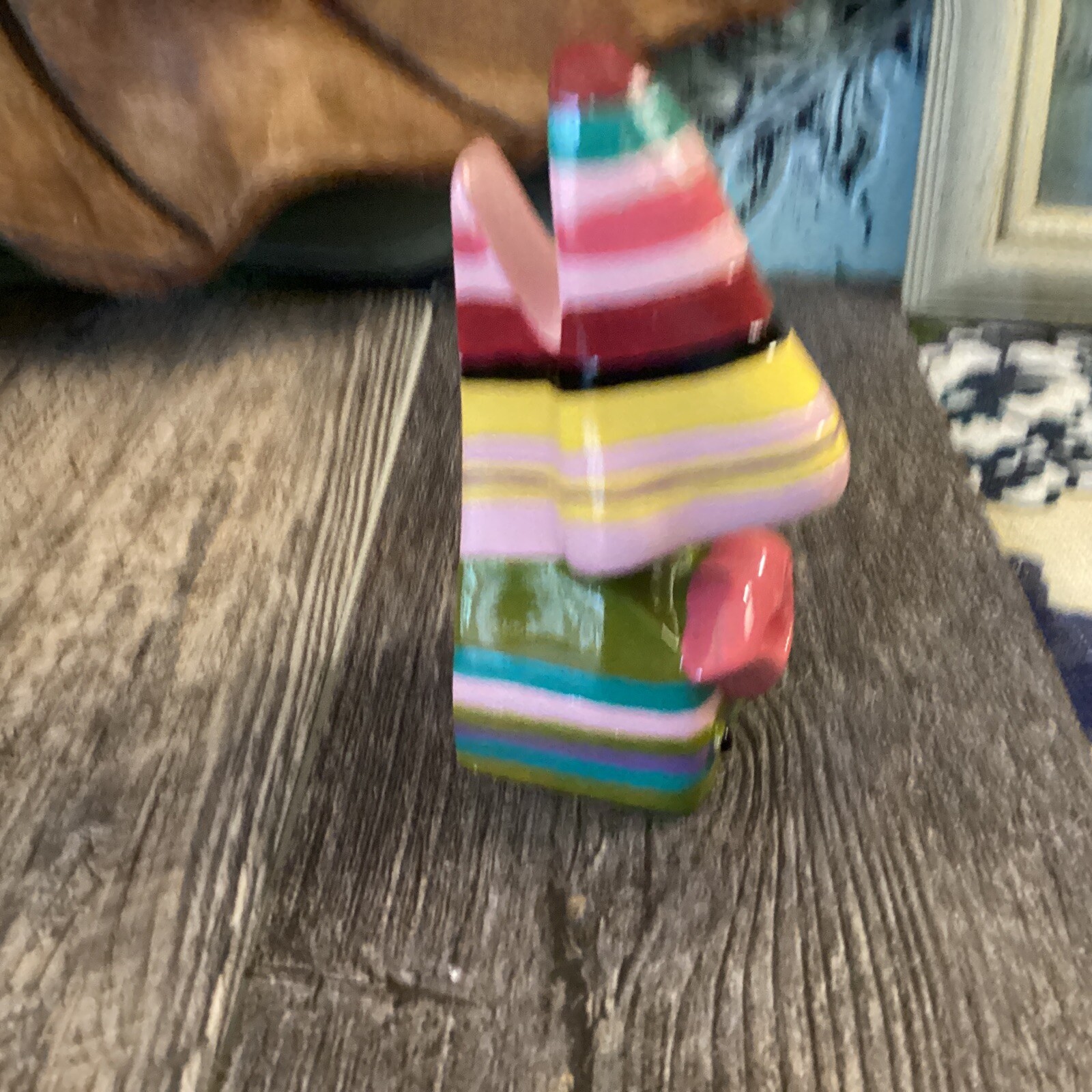 Nose Lips Picasso Glasses Holder Pop Art Eyeglass Figurine Resin