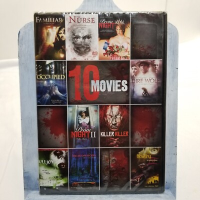 10-Movie Horror Collection 8, DVD Widescreen,NTSC,Full Screen,Mult