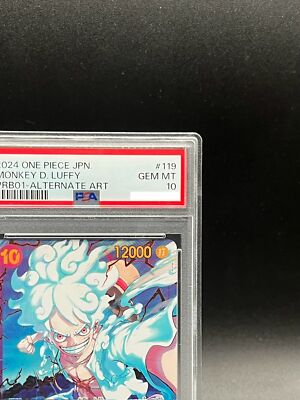 PSA10 PRB01 ルフィ パラレル LUFFY ALTERNATE ART PSA 10 Luffy OP05-119 SEC Alt Art ONE PIECE Card The Best PRB-01
