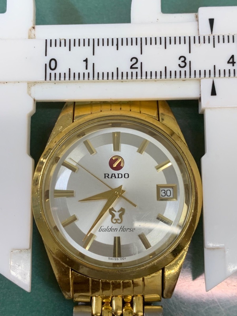 SWISS RADO Golden Horse 自動巻　稼働　デッド　タグ・箱付 SWISS RADO Golden Horse 自動巻 稼働 デッド タグ・箱付 ヴィンテージ