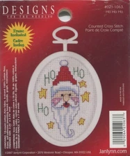 Janlynn Designs for the Needle Counted Cross Stitch Ho Ho Ho Kit #021-1063
