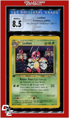 Ledian (1st Edition) graded CGC 8.5 for sale on eBay