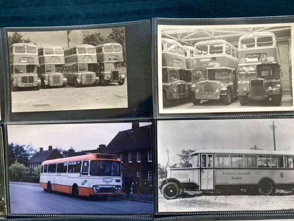 Joblot 20x bus coach postcard photographs miscellaneous England