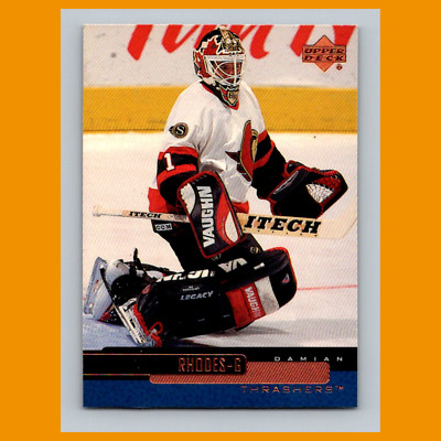 Damian Rhodes #15 1999 Upper Deck Atlanta Thrashers Hockey Card