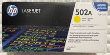 HP 502A Yellow Toner Cartridge Q6472A For HP LaserJet 3600 OEM Sealed Retail Box