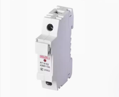 1 pcs New DELIXI RT18-63 Fuse base 1P free shipping