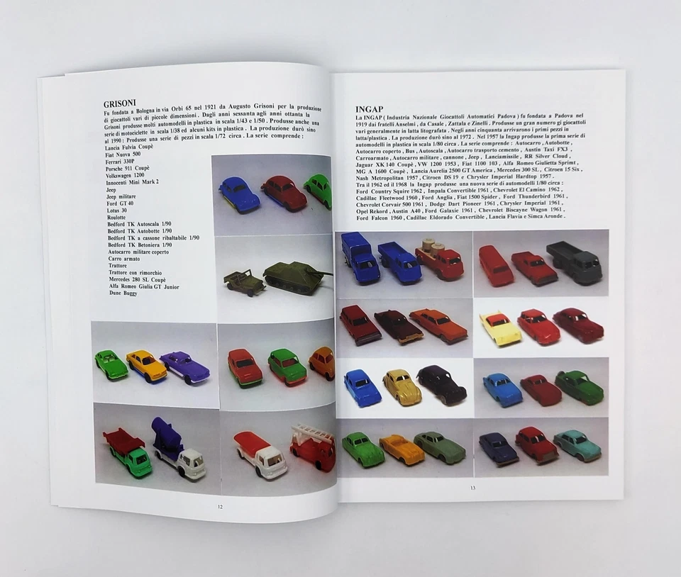 Rampini Micromodelli Made in Italy libro book diecast Mercury Polistil 1:66 1:87 - Immagine 4 di 4