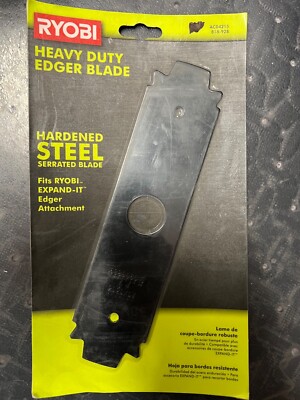 Ryobi Heavy Duty Edger Blade AC04215 Hardened Steel Serrated 8'' Blade Expand-It