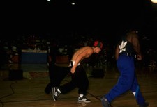 Donnie Wahlberg of New Kids On The Block playing basketball 1991 Old Photo 2