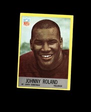 1967 Philadelphia 163 Johnny Roland RC EX #D1,536203