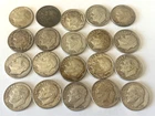 Jefferson Dimes 90% silver mixed dates and mints 20 coins in lot