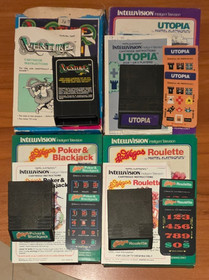 1979 INTELLEVISION CONSOLE MODEL 2609 plus 25 Games and Intellivoice