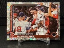 2025 Topps Series 1 - Checklist Jarren Duran #312 Diamante Foil