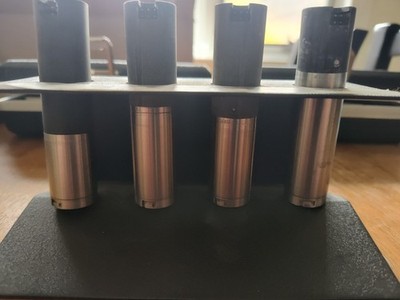 BROOKFIELD VISCOMETER SCR-6RP / 7RP / 8RP / 13RP ADAPTER SAMPLE CHAMBERS 4pieces