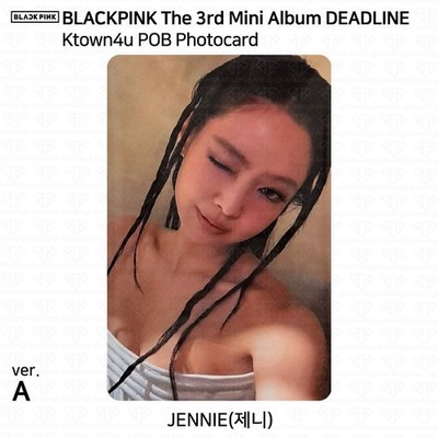 BLACKPINK 3rd Mini Album DEADLINE Ktown4U POB Photocard | eBay
