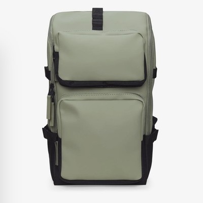 RAINS Trail Cargo Waterproof Backpack W3 Drift 17.5x12  